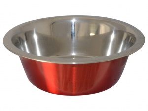 Ellie-Bo Large Food or Water Bowl in Red
